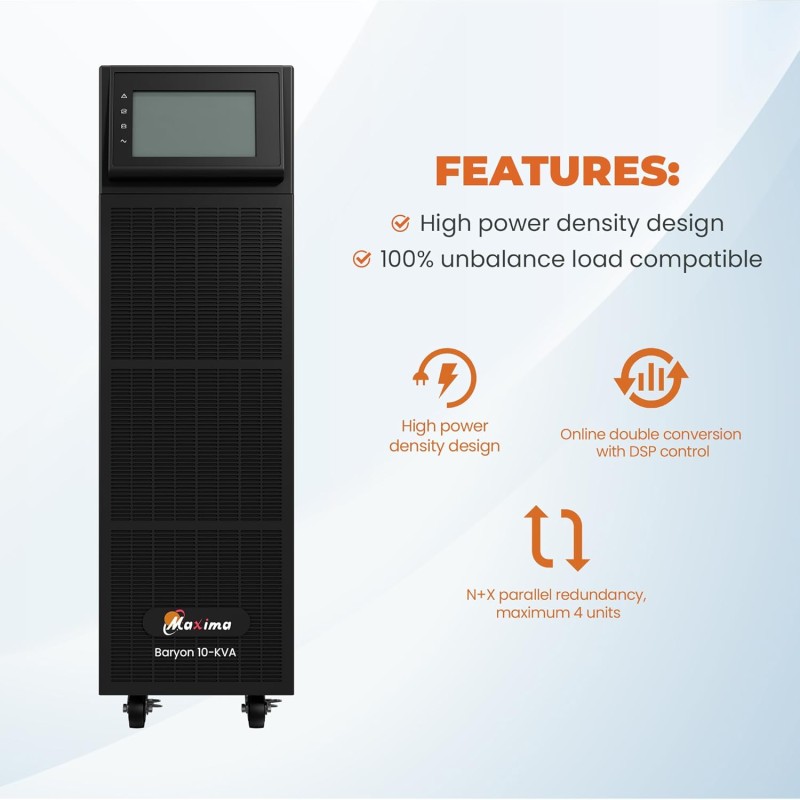 Sollatek Maxima 3Phase 10, 15, 20, 30kVA