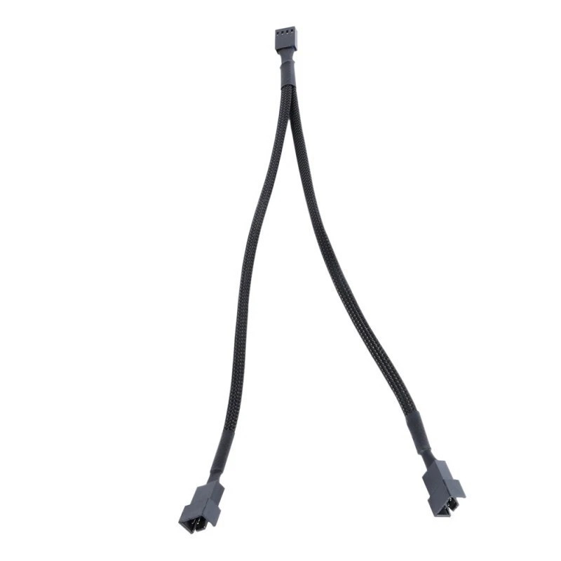 Cooler Master Converter PWM Fan Splitter Cable1 to 2 (4 Pin+3 Pin)