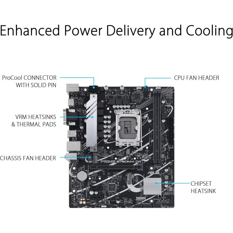 ASUS Prime B760M-K D4
