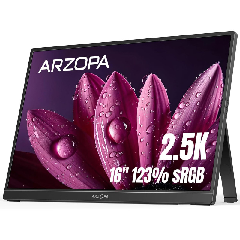 ARZOPA Z1RC 16 2.5K Portable Monitor QHD IPS