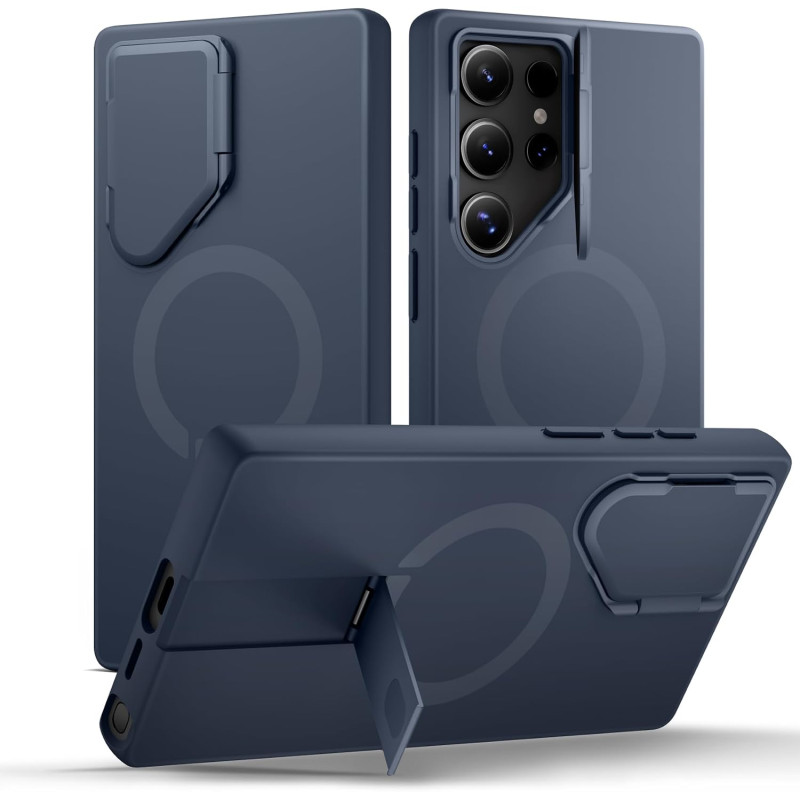 SURITCH Magnetic Case Compatible with Samsung Galaxy S24 Ultra with Camera Cover