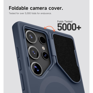 SURITCH Magnetic Case Compatible with Samsung Galaxy S24 Ultra with Camera Cover